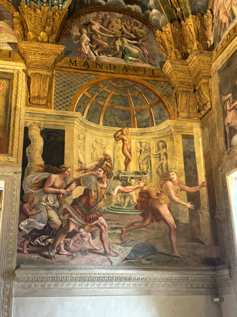 Palazzo Te, camera di Amore e Psiche