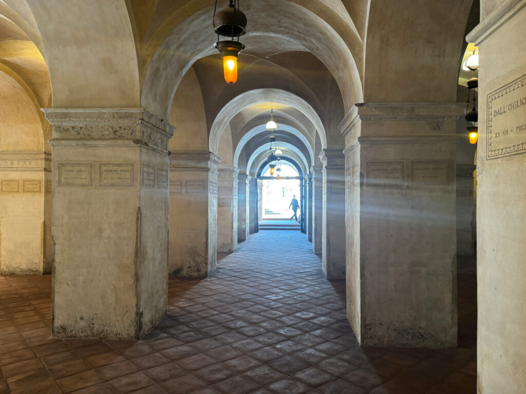 Tempio di San Sebastiano; cripta memoriale ai dispersi nelle due guerre